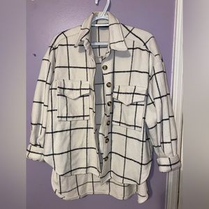 boutique oversized shacket